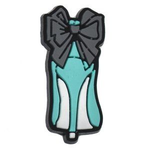 Blue Heels Croc Charm